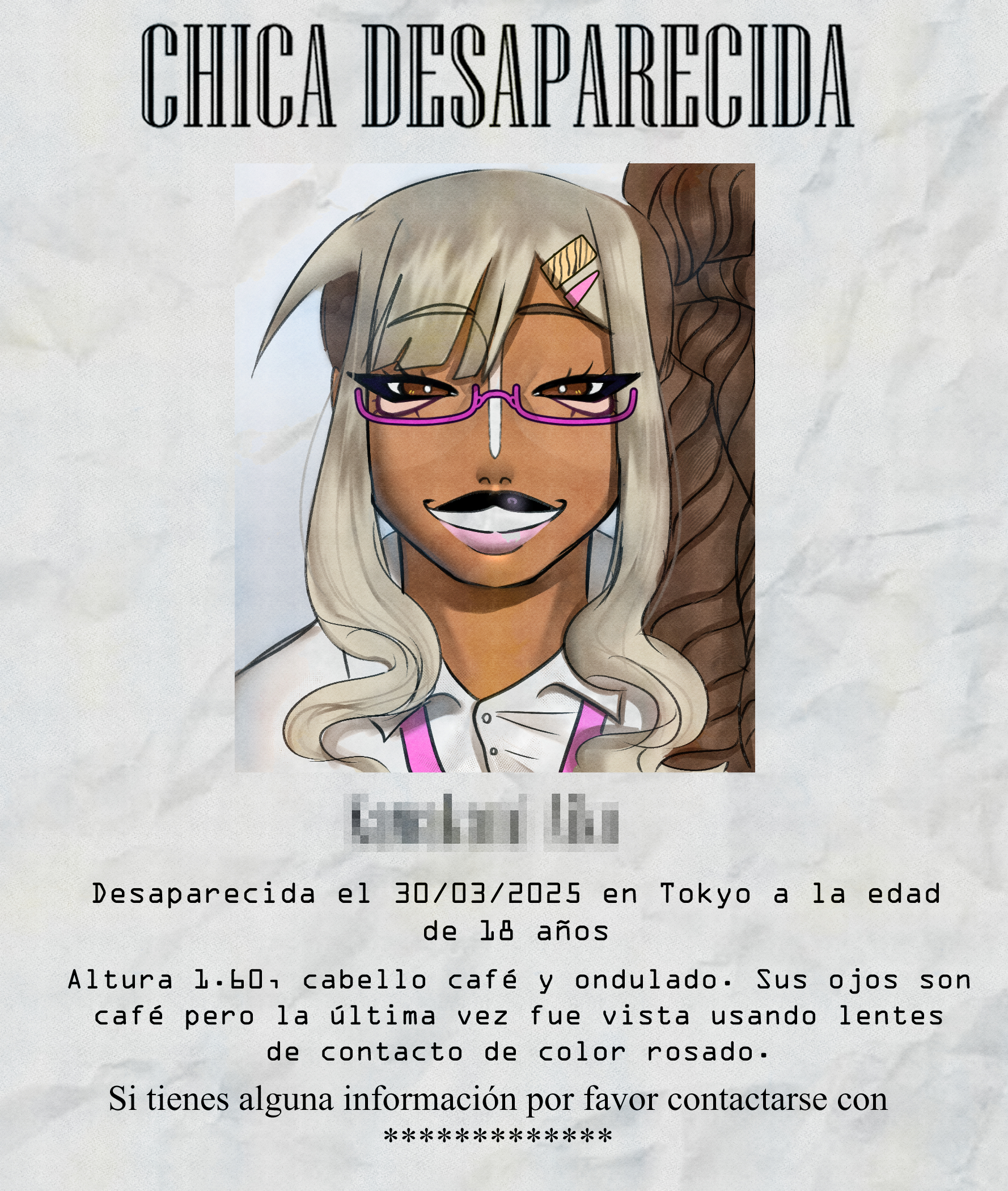 Noticia de desaparición